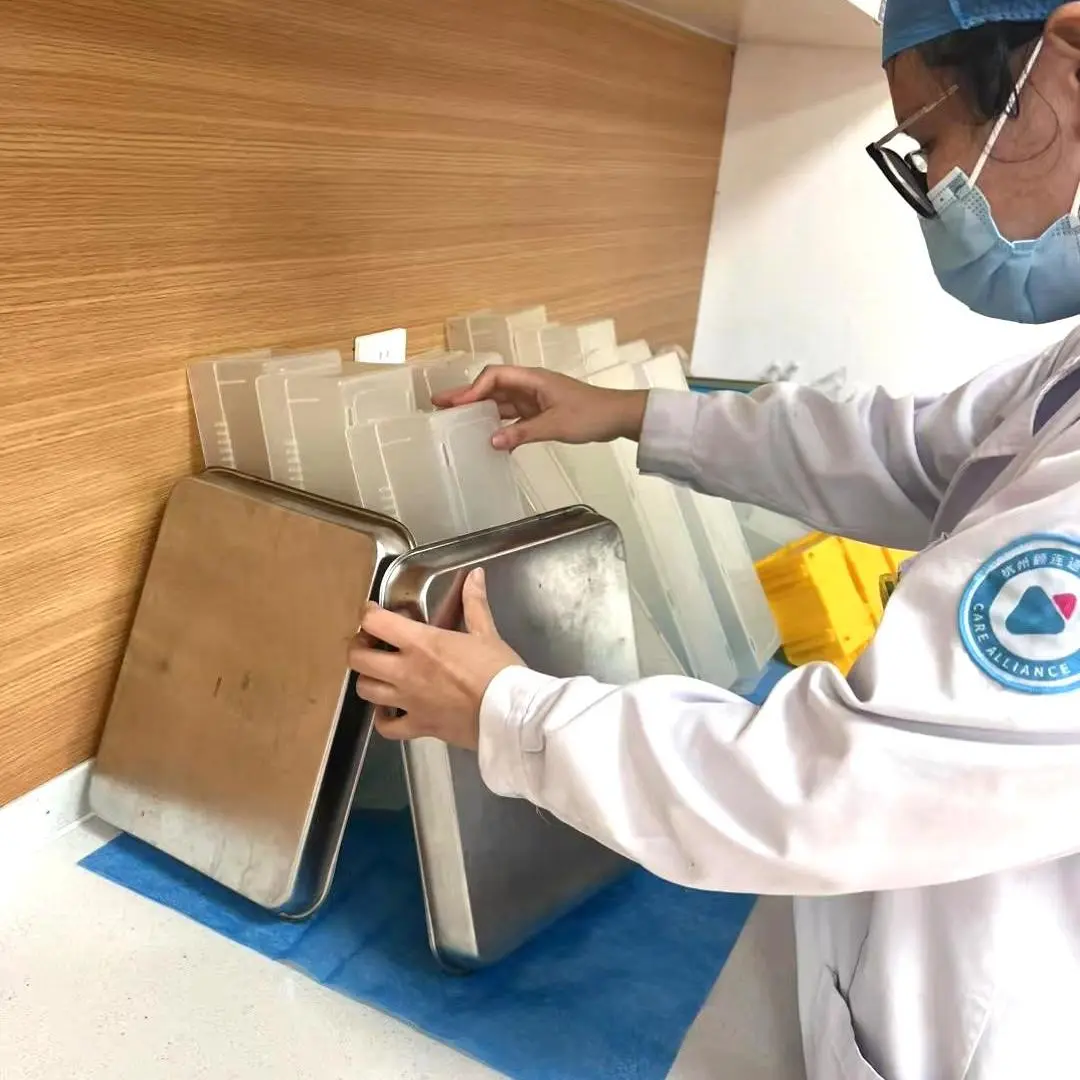 杭州顾连通济医院开展全院卫生大扫除