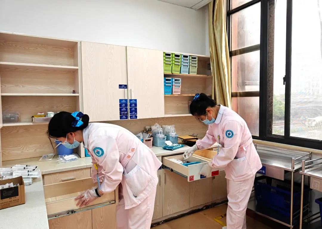 杭州顾连通济医院开展全院卫生大扫除
